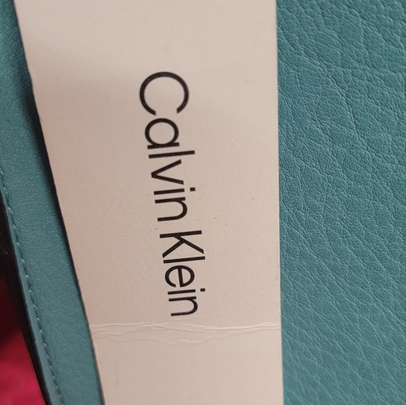 Calvin Klein Reyna Crossbody,Turquoise NWT - Picture 4 of 10